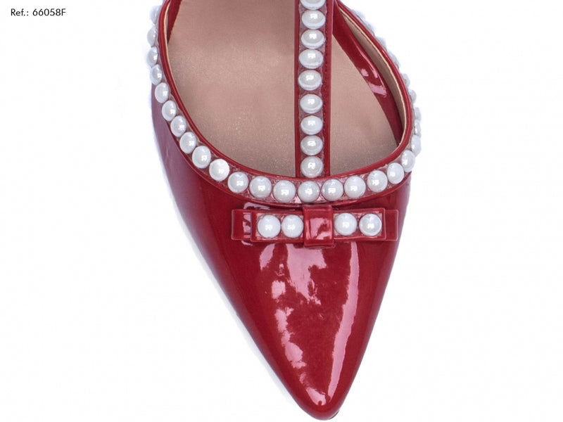 Sapato Scarpin Verniz Vermelho